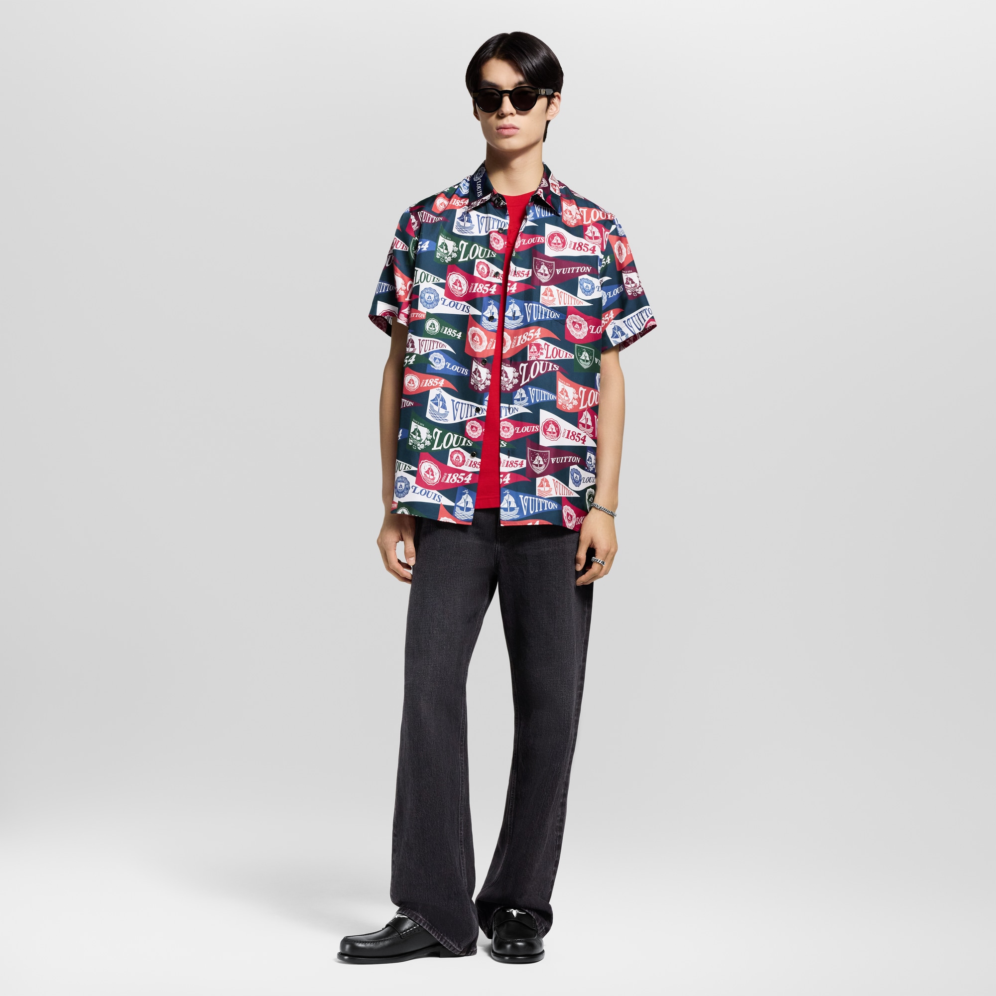 Printed Short-Sleeved Silk-Blend Shirt - Men - Ready-to-Wear